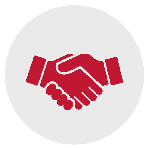 内製開発・手厚いサポート　イメージアイコン