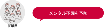 メンタル不調を予防