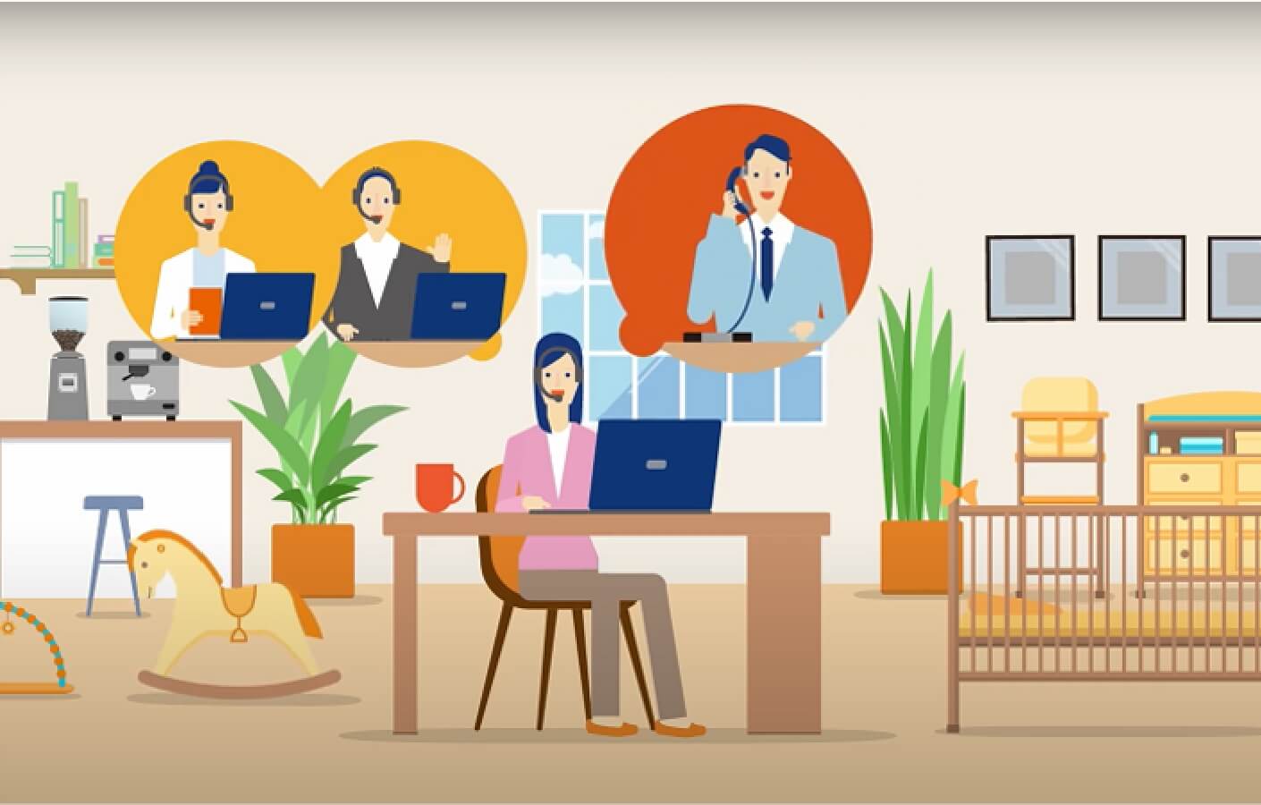 利用シーンのイラスト2