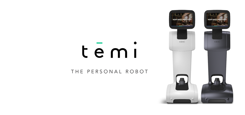 自律走行型パーソナルロボット temi（テミ）　イメージ画像