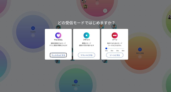 NeWork™の立ち話感覚のイメージ