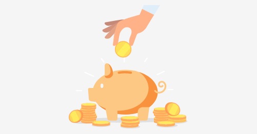 「Point 5：初期費用無料で気軽に始められる！」のイメージイラスト