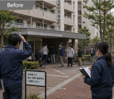 「安全・快適な住環境を維持できない」のイメージ画像