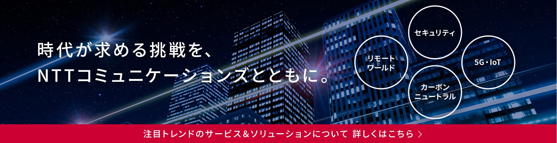 注目トレンドのサービス＆ソリューション