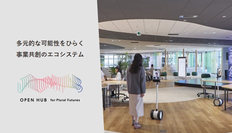 多元的な可能性をひらく、事業共創のエコシステム　OPEN HUB fot plural Futures　別ウィンドウで開きます。