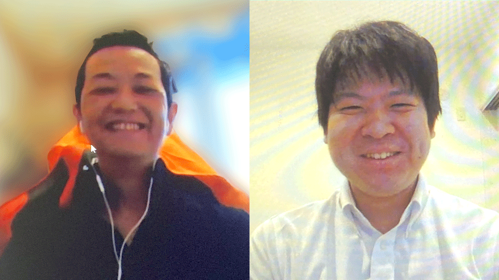 小松担当課長と松下さん