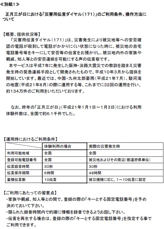 別紙
