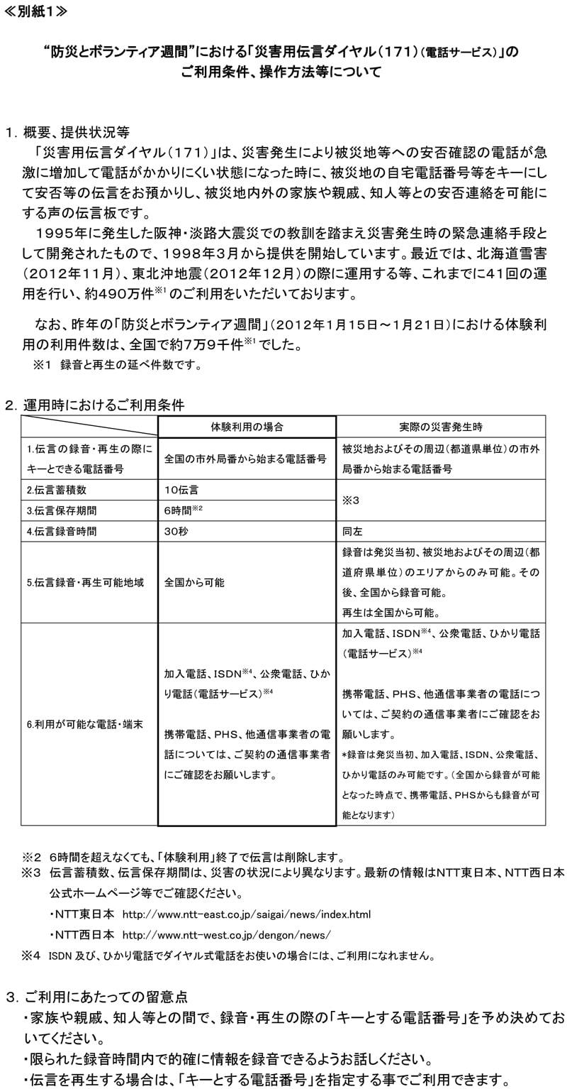 別紙