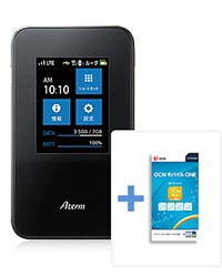 下り150Mbps/IEEE802.11ac対応LTEモバイルルータ