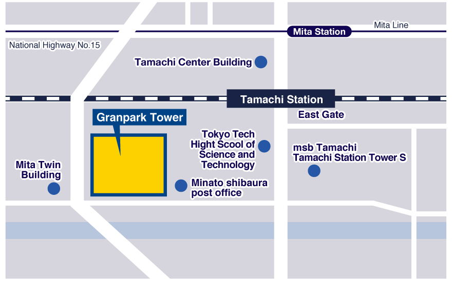 Map of Granpark Tower