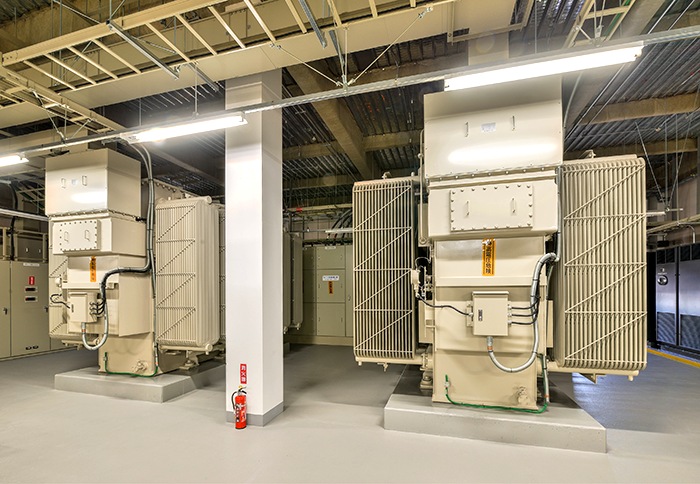Tokyo No.6 Data Center POWER RECEPTION ROOM Tokyo No.6 Data Center POWER RECEPTION ROOM