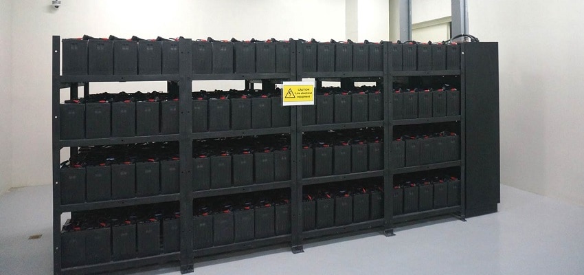 Philippines Manila Makati Data Center UPS ROOM BATTERIES