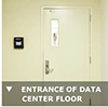 Virginia Ashburn 1 Data Center ENTRANCE OF DATA CENTER FLOOR