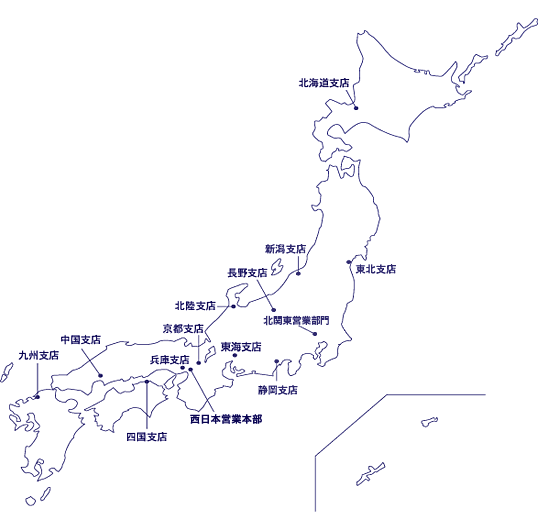 map 国内拠点
