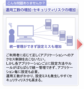 運用工数の増加・セキュリティリスクの増加