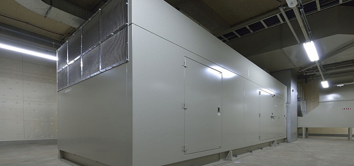 東京第4データセンター 非常用発電装置 東京第4データセンター 非常用発電装置
