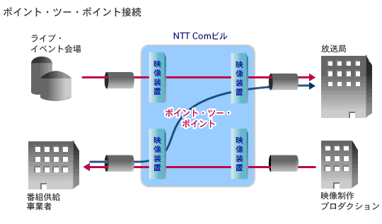 ポイント・ツー・ポイント接続