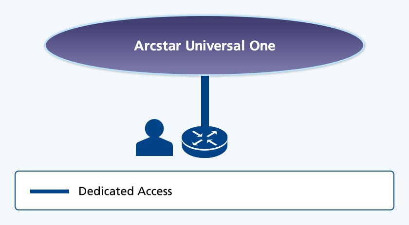 Dedicated Accessの特長 図