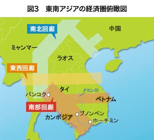 fig3 図3 東南アジアの経済圏俯瞰図
